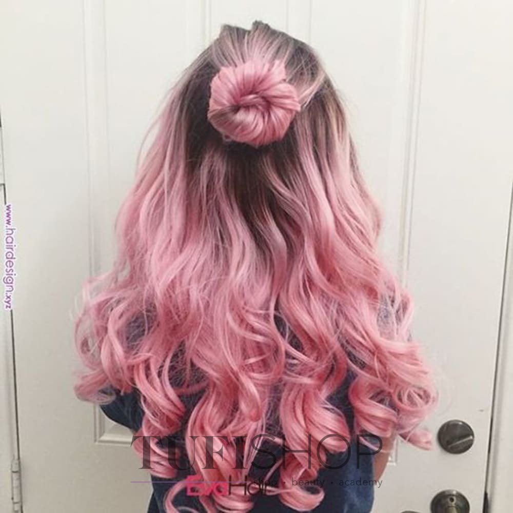 Розовые Волосы Фото