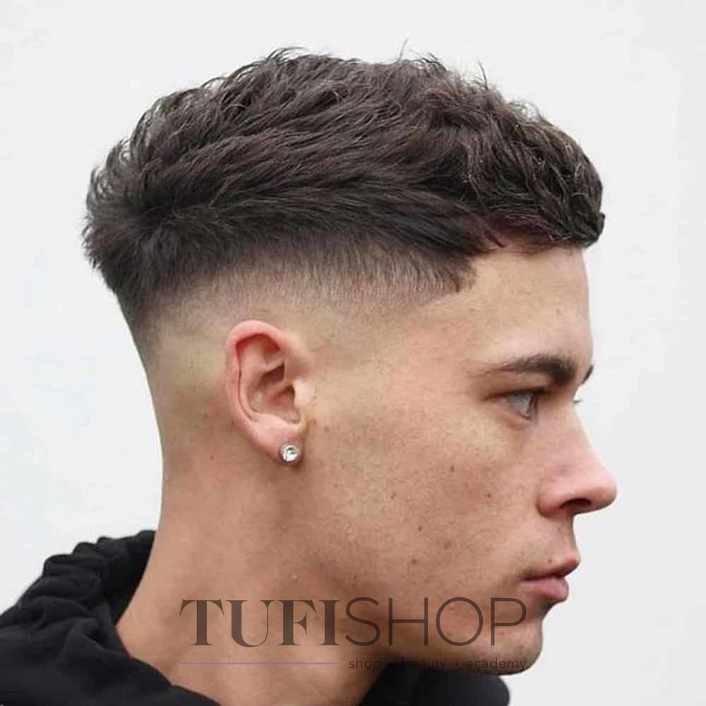 Короткая мужская стрижка (густые волосы)- идеи стрижек | Tufishop.com.ua