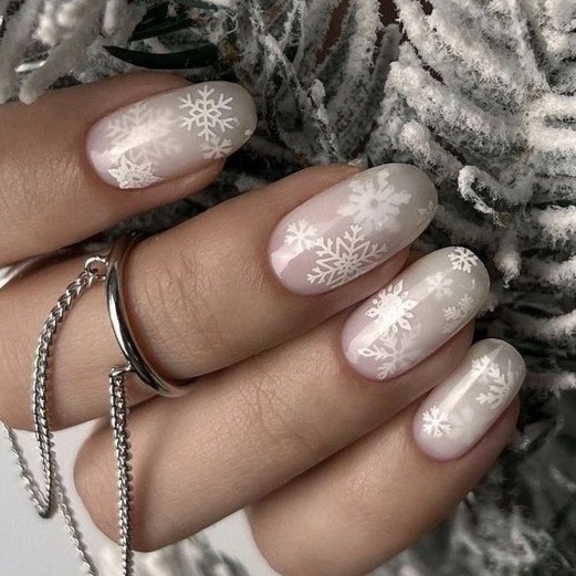 New Year manicure idea