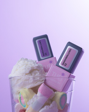 Палитра оттенков коллекции гель-лаков TUFI profi MARSHMALLOWS