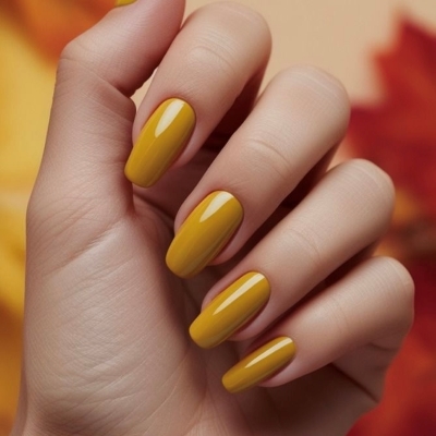 pantone золотая пальмовая ветвь ногти 2025
