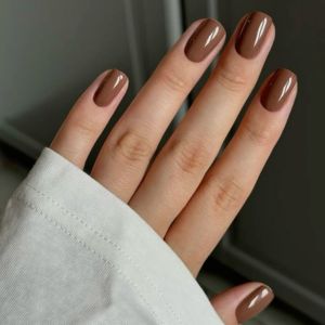 коричневый гель лак