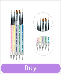 TUFI profi Nail Art Design Kit Brushes and Dotting tools (0131014)