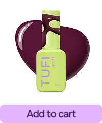 TUFI profi REDLINE 07 Flow Gel Polish Dark Burgundy