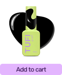 TUFI profi Ultra Black 02 Gel Polish Black