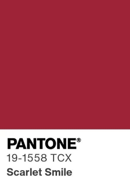 pantone алая улыбка