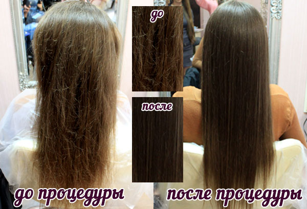 Курс по кератиновому выпрямлению и восстановлению волос