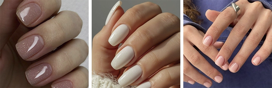 matte nails ballerina nails