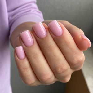 розовые ногти гель лаком