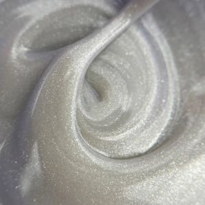 серебристый гель для наращивания ногтей