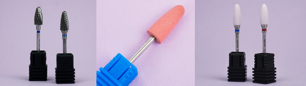  Drill bits and nail drill bits