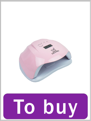 Manicure table lamp: review, types, tips