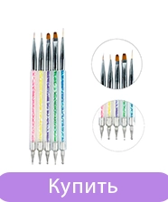 Набір для арт-дизайну нігтів TUFI profi Пензлики та Дотси (0131014)