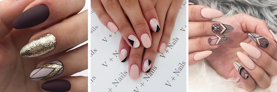геометрия на ногтях