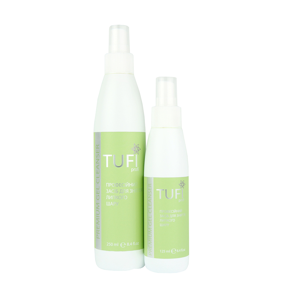 Жидкость для удаления липкого слоя TUFI profi PREMIUM Gel Cleanser 250 мл (0096998)