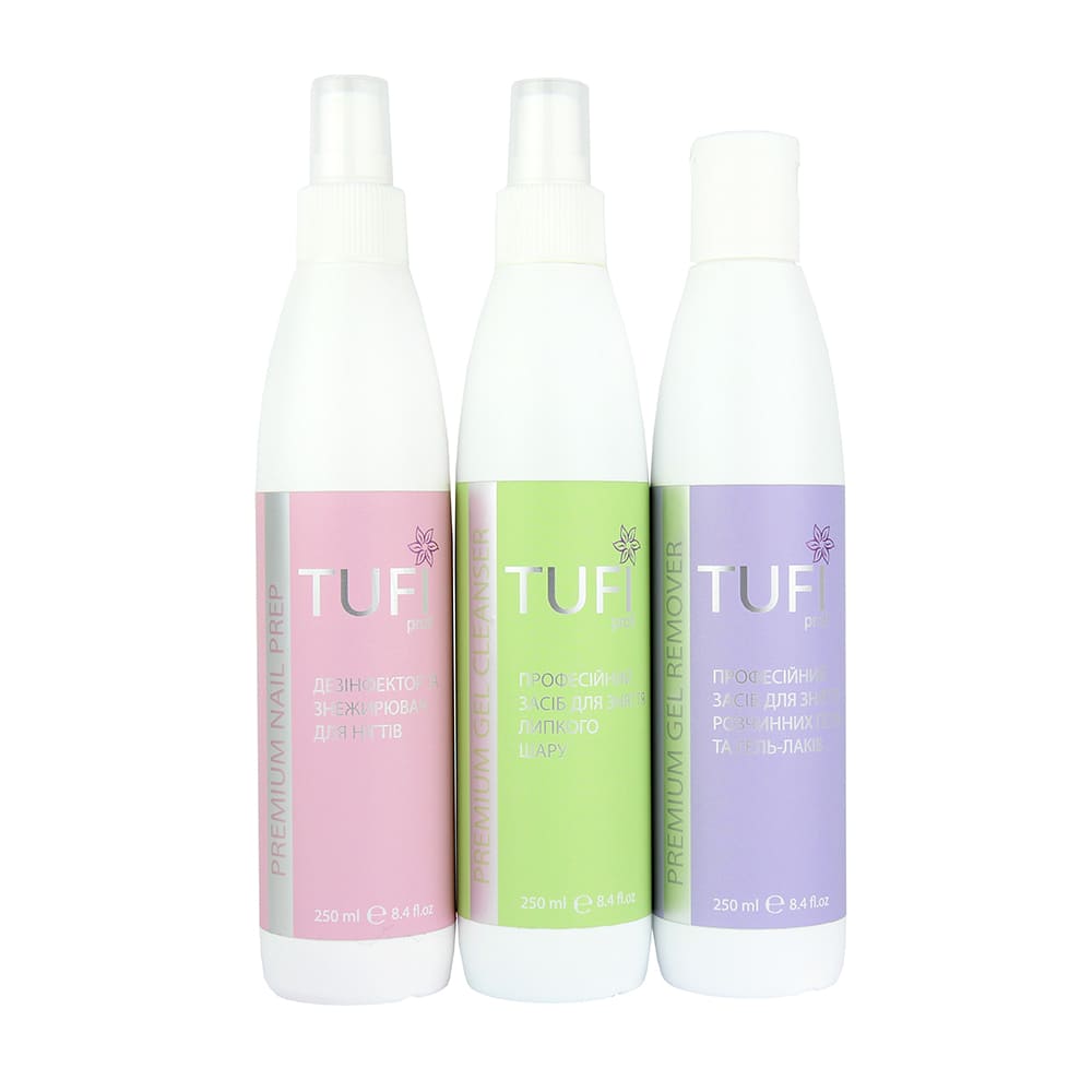 Жидкость для обезжиривания TUFI profi PREMIUM Nail Prep 250 мл (0096798)