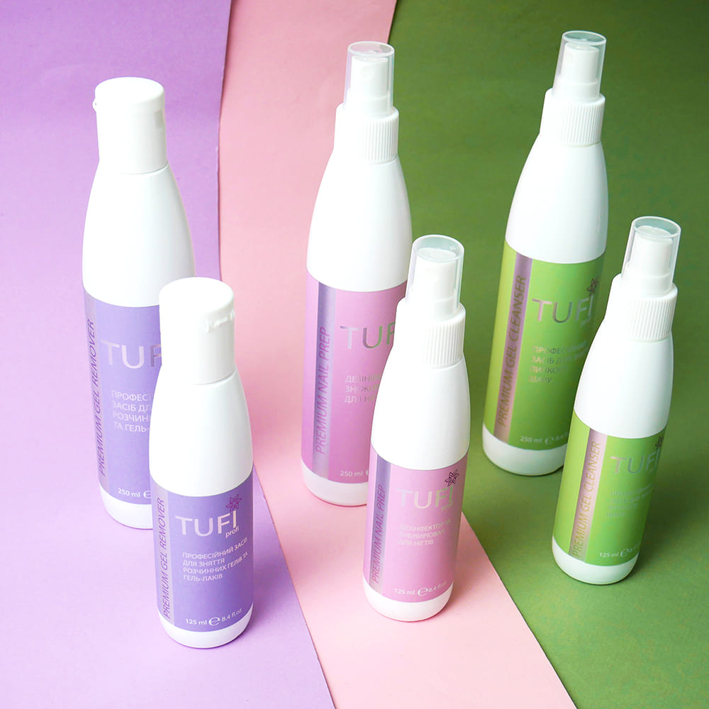 Жидкость для обезжиривания TUFI profi PREMIUM Nail Prep 250 мл (0096798)