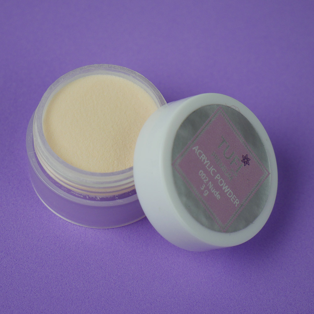 Acrylic powder TUFI profi  PREMIUM  002 Nude Beige camouflage 3 g (0099059)
