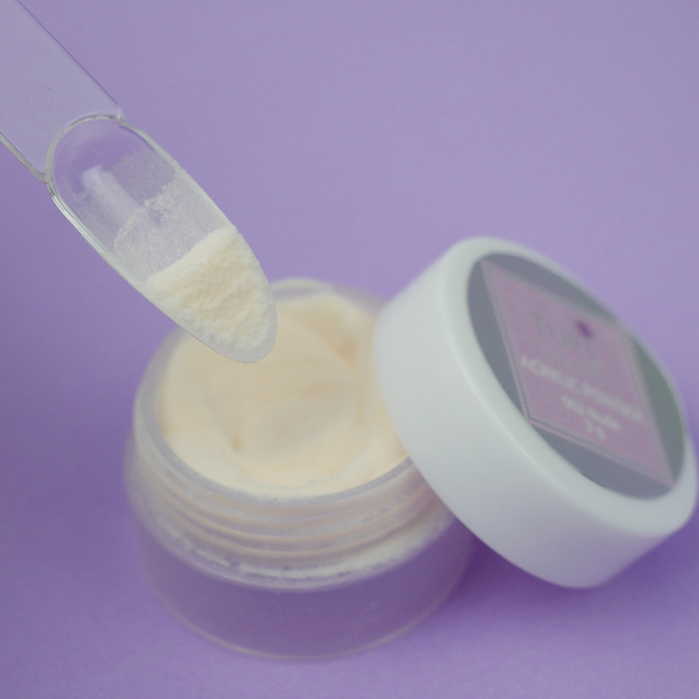 Acrylic powder TUFI profi  PREMIUM  002 Nude Beige camouflage 3 g (0099059)