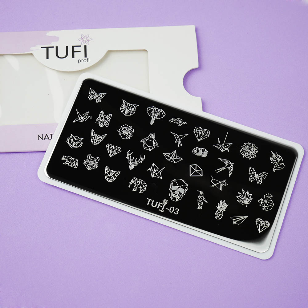 Пластина для стемпінгу TUFI profi №3 (0099884)