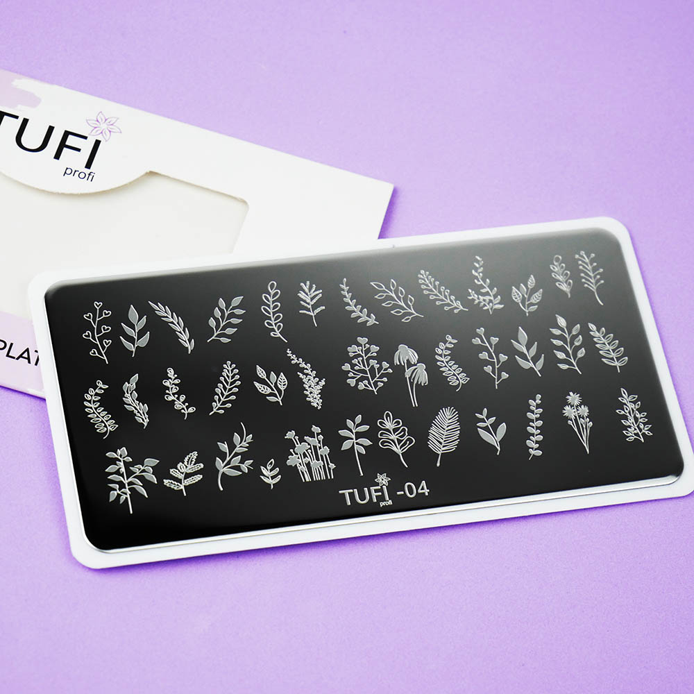 Пластина для стемпінгу TUFI profi №4 (0099885)
