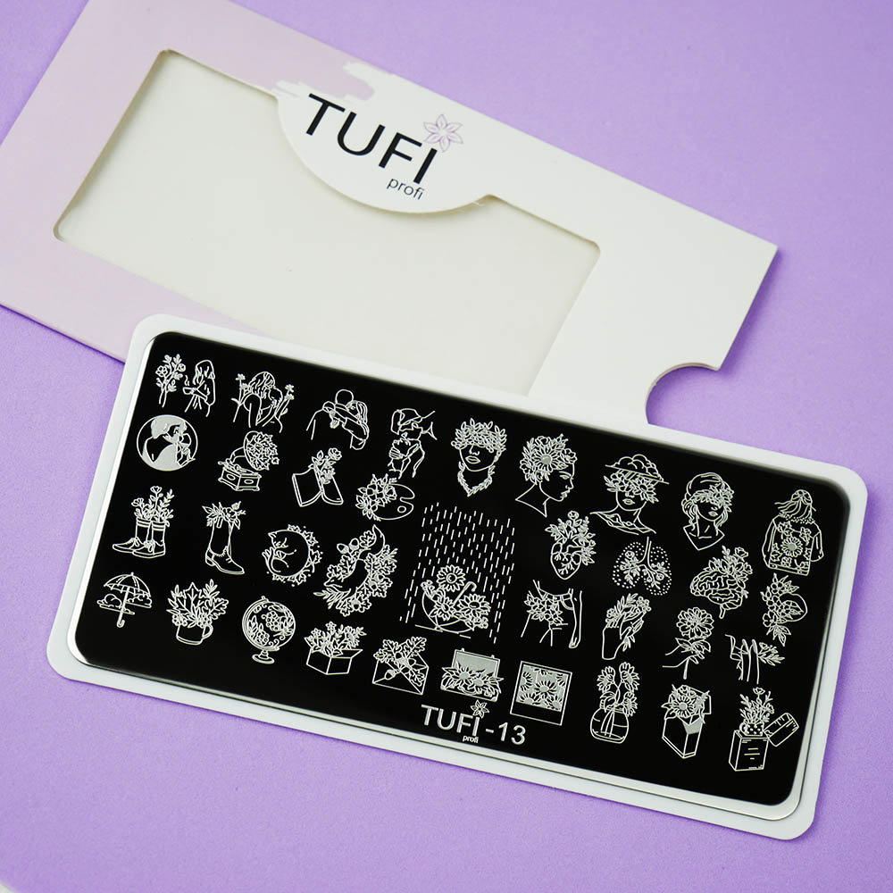 Пластина для стемпінгу TUFI profi №13 (0099894)