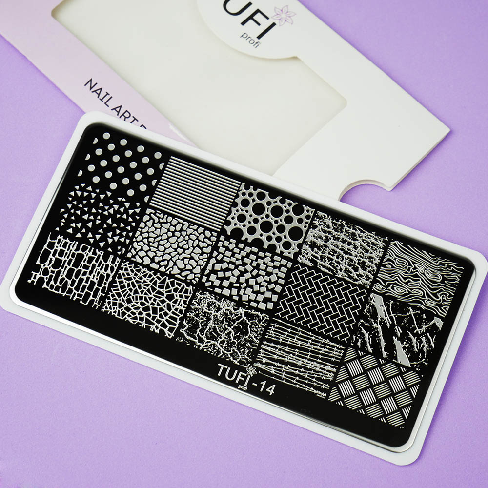 Пластина для стемпінгу TUFI profi №14 (0099895)