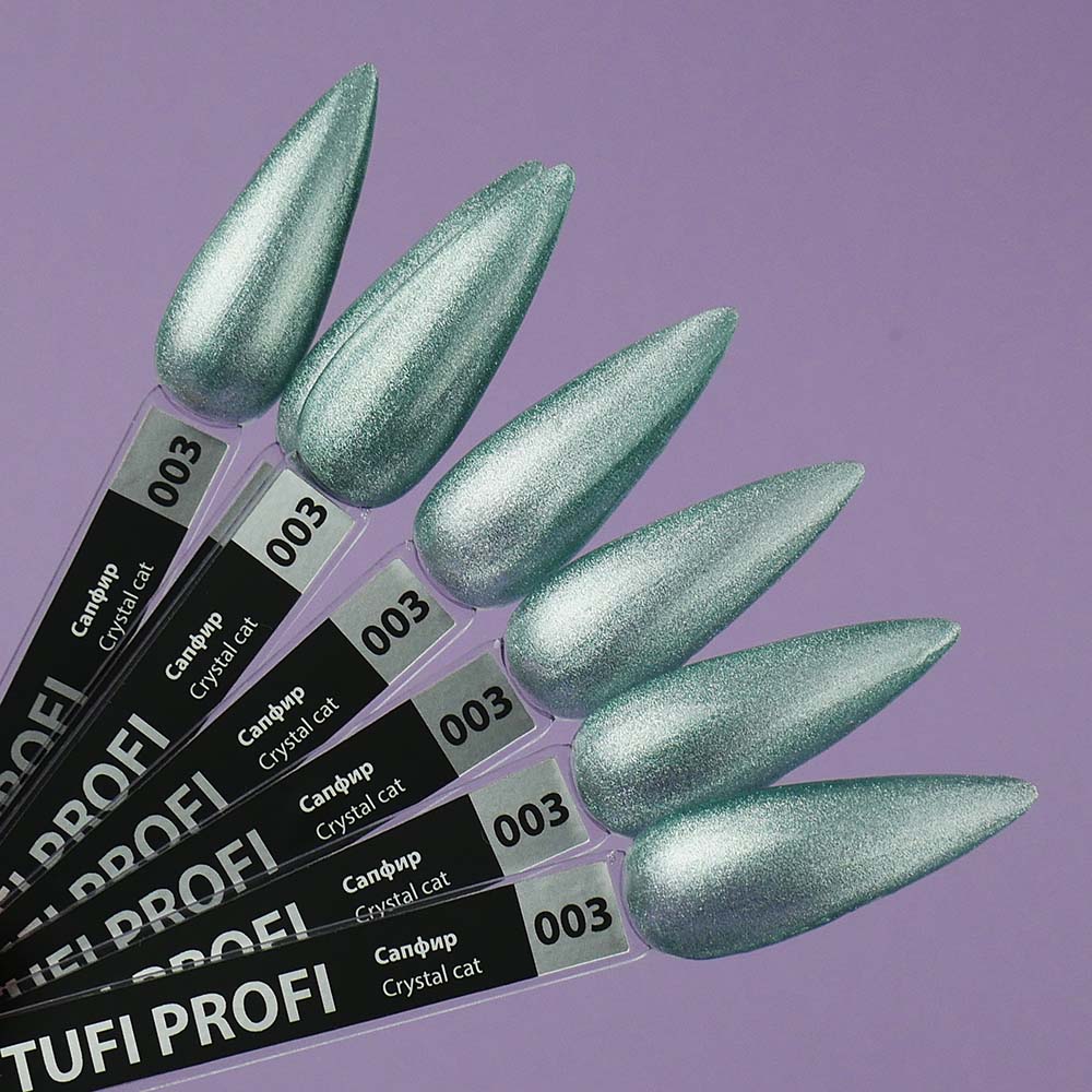 Гель-лак TUFI profi CRYSTAL CAT 03 Сапфір 8 мл (0100510)