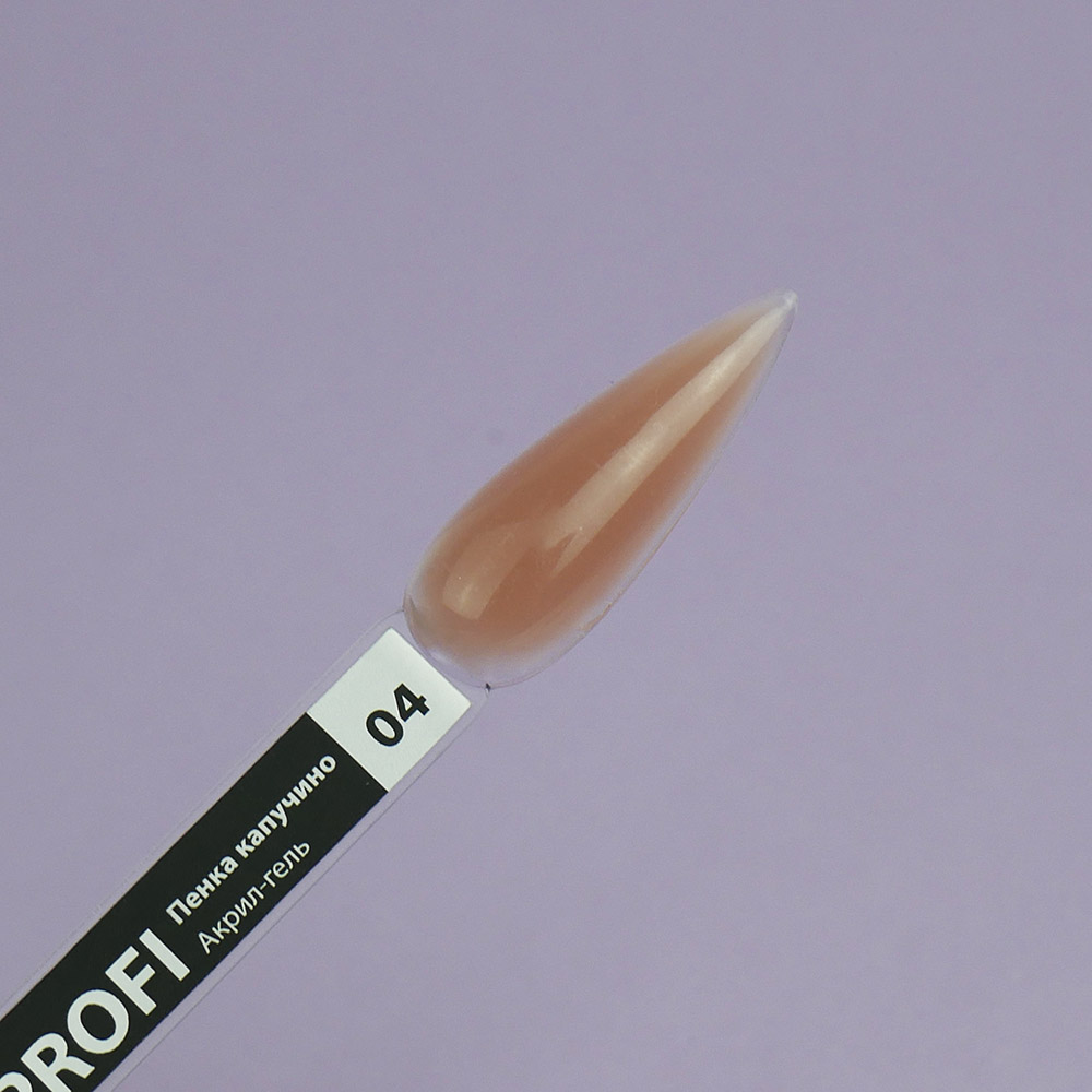 Acrylic gel TUFI profi  PREMIUM  04  Cappuccino foam15 g (0098911)