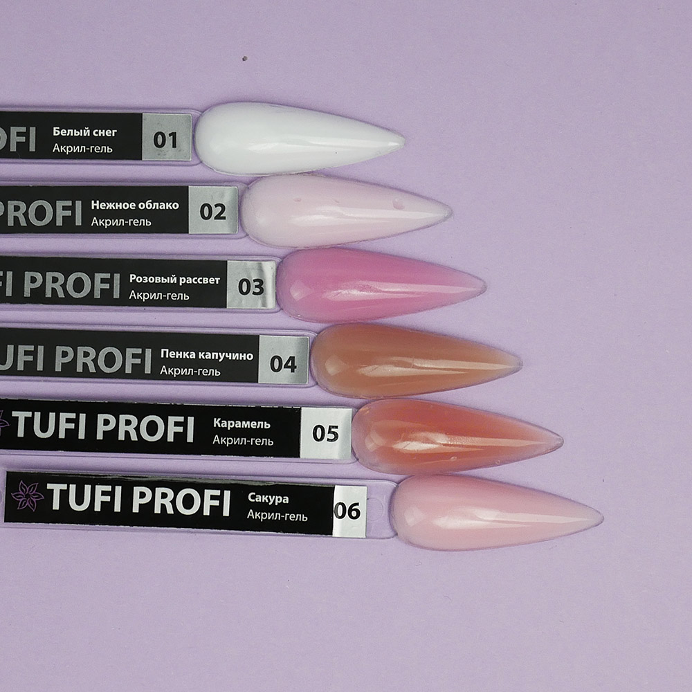 Акригель TUFI profi PREMIUM 02 Нежное Облако 15 г (0098909)