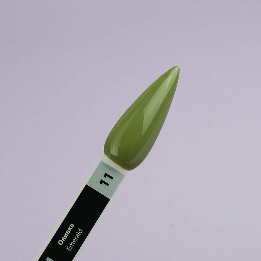 Гель-лак TUFI profi EMERALD 11 Оливковый 8 мл (0102530)