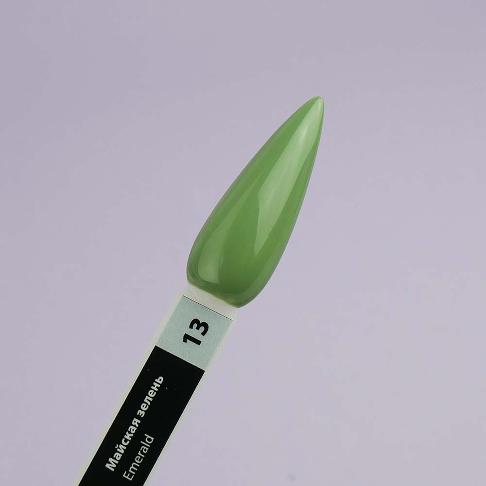 Гель-лак TUFI profi EMERALD 13 Травневий зелений 8 мл (0102532)