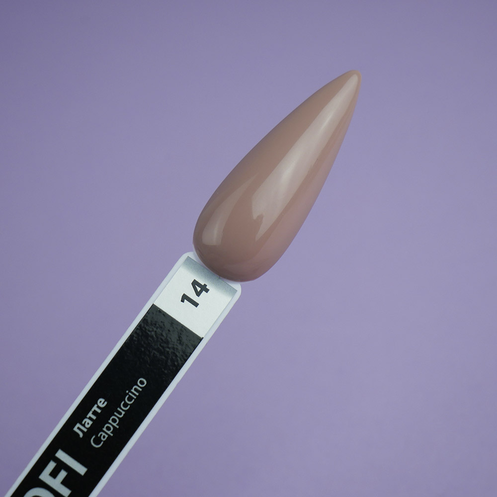 Гель-лак TUFI profi CAPPUCCINO 14 Латте 8 мл (0102597)