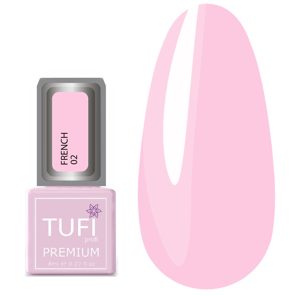 Гель-лак TUFI profi FRENCH 02 Рассвет на море 8 мл (0102538)