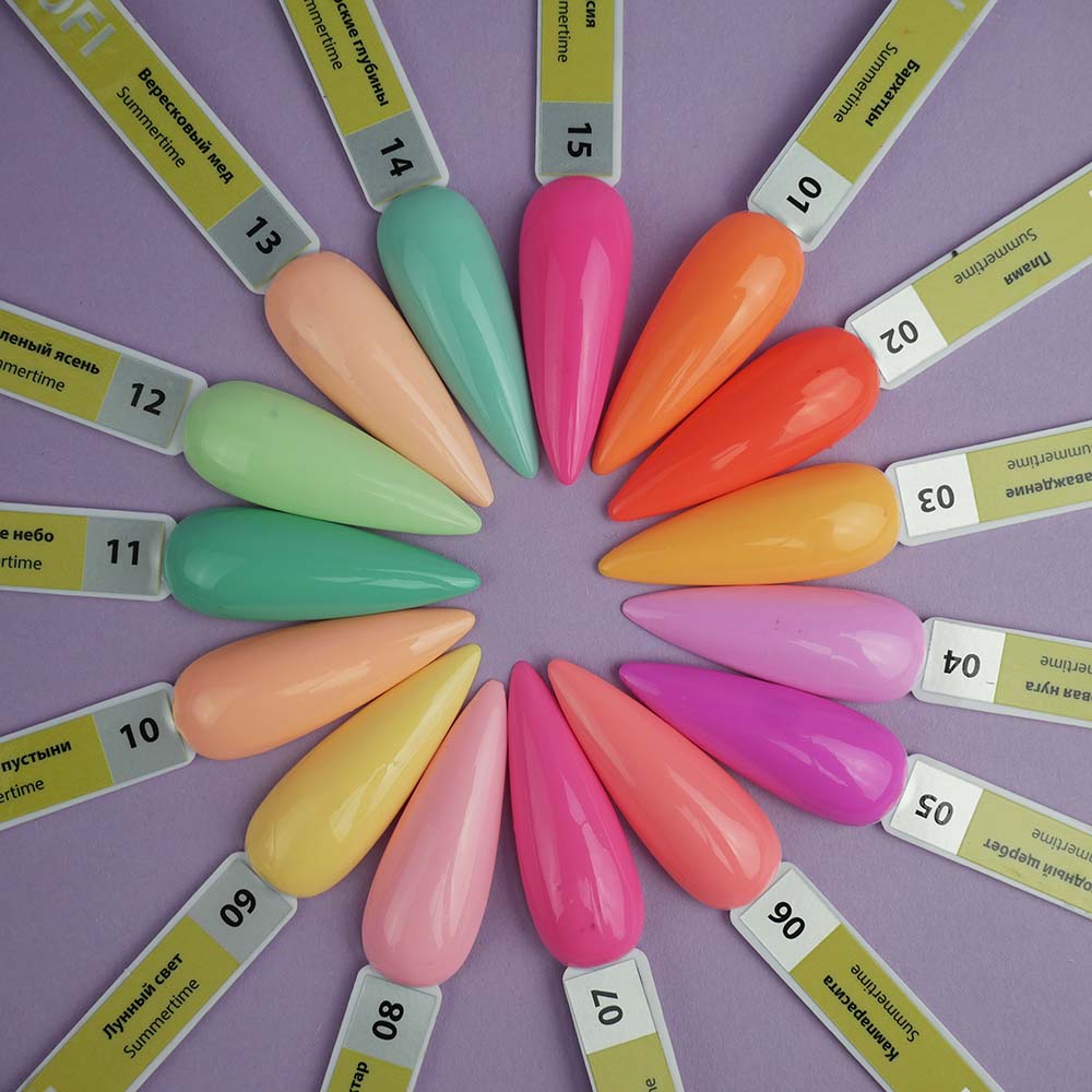 Gel polish TUFI profi  PREMIUM  Summertime 11 Mint Sky 8ml (0102181)