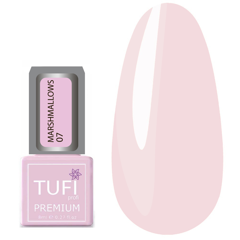 Гель-лак TUFI profi MARSHMALLOWS 07 Румянец 8 мл (0102484)