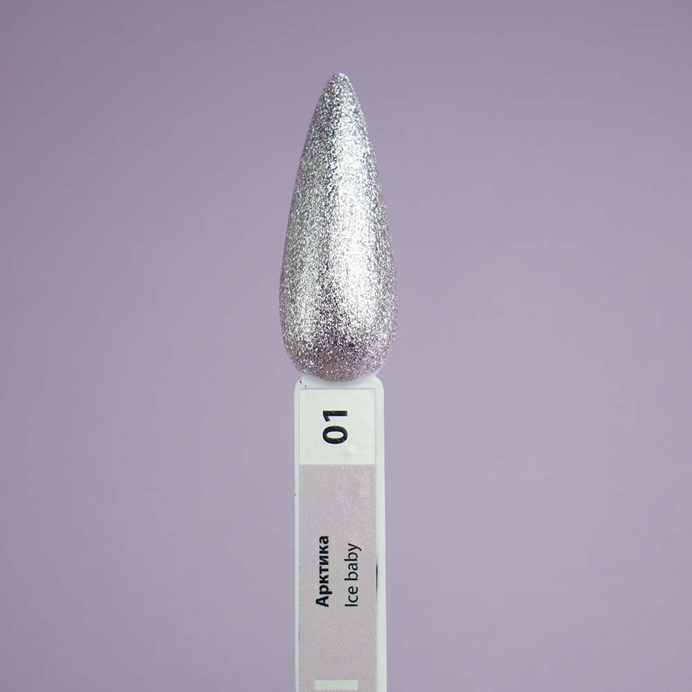 Гель-лак TUFI profi ICE BABY 01 Арктика 8 мл (0102214)