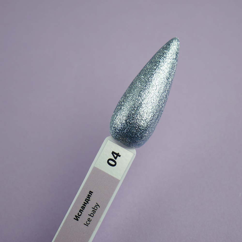 Гель-лак TUFI profi ICE BABY 04 Исландия 8 мл (0102217)