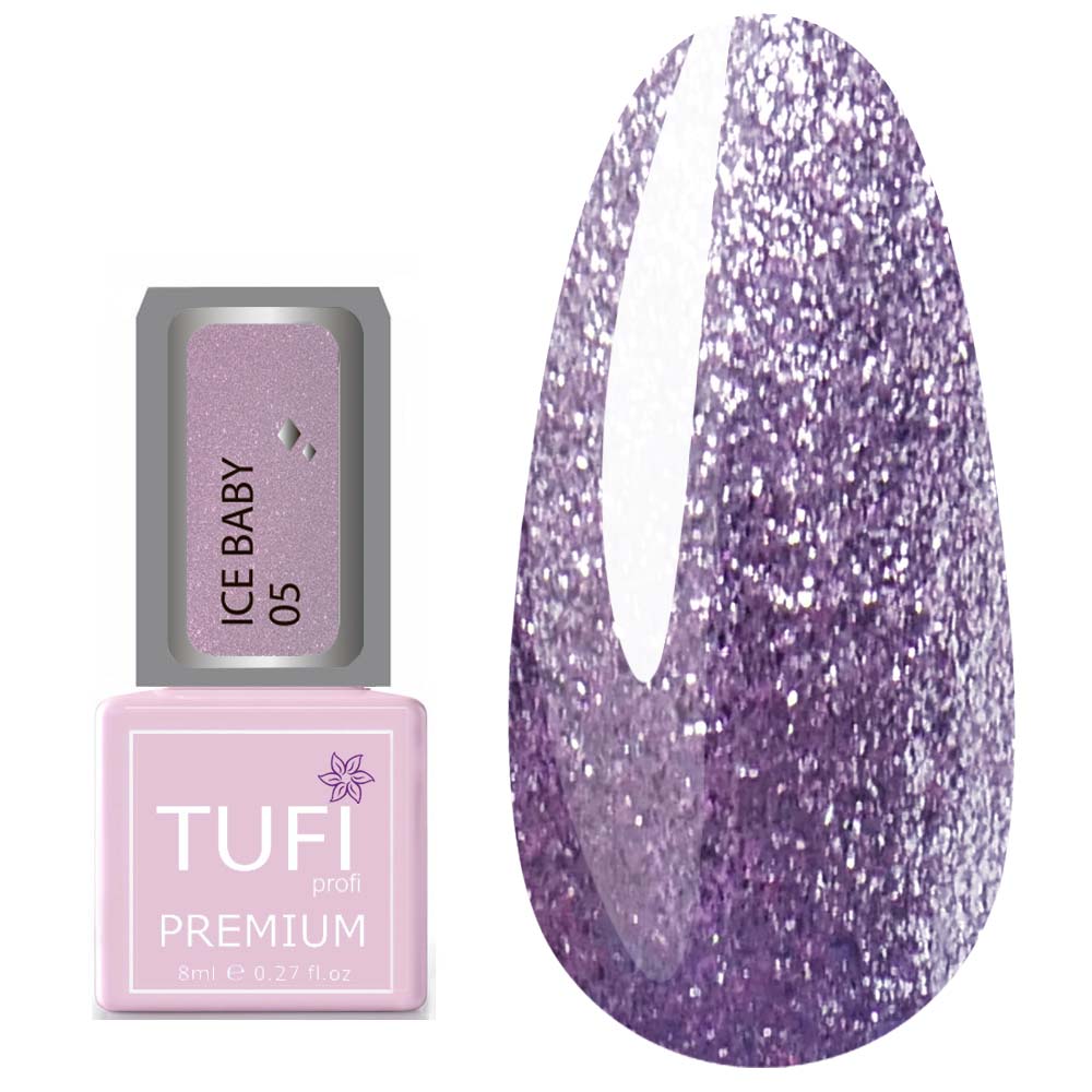 Gel polish TUFI profi PREMIUM Ice baby 05 North Light 8 ml (0102218)