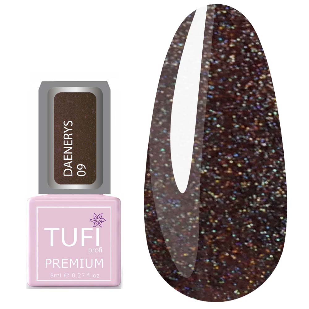 Gel polish TUFI profi PREMIUM Daenerys 09 Storm's edge 8 ml (0102231)