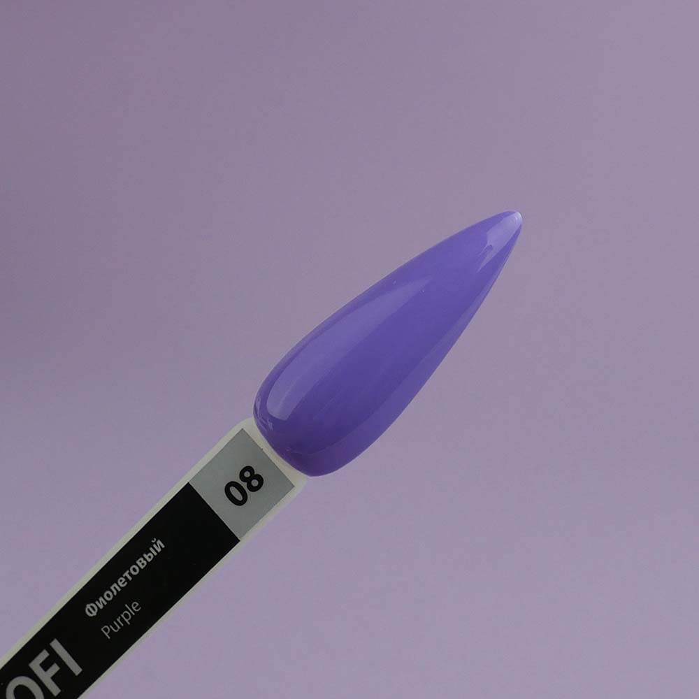 Гель-лак TUFI profi PURPLE 08 Фиолетовый 8 мл (0102500)