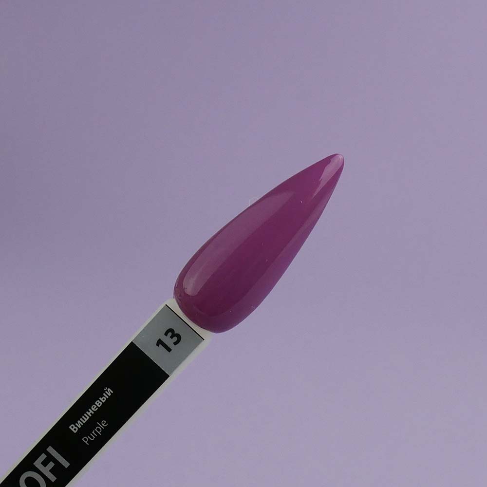 Гель-лак TUFI profi PURPLE 13 Вишневый 8 мл (0102506)