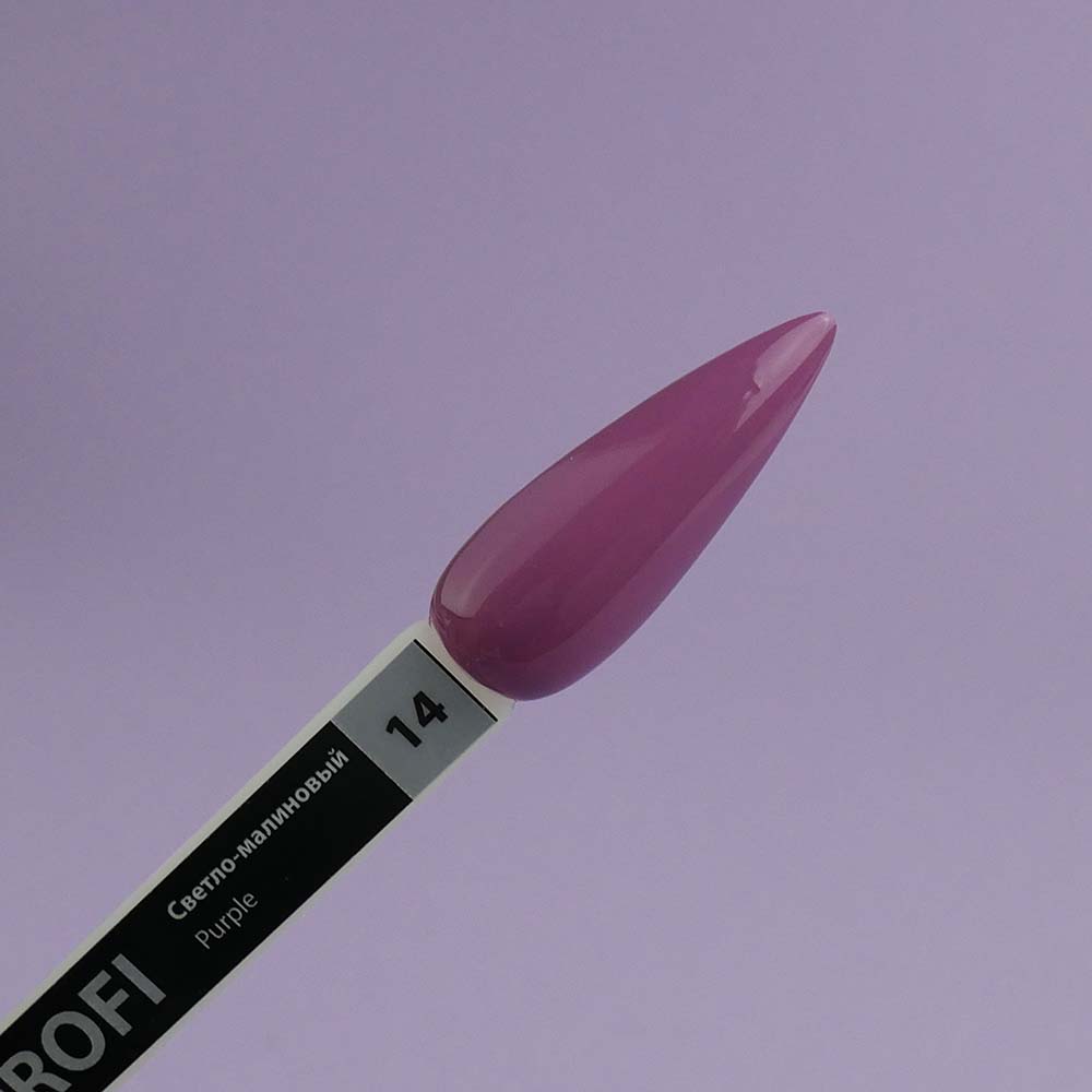 Гель-лак TUFI profi PURPLE 14 Светлый кармин 8 мл (0102507)
