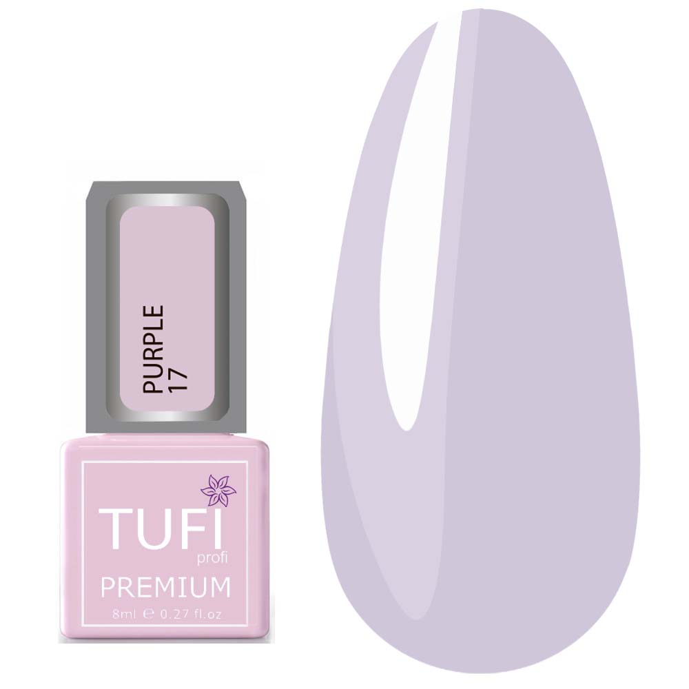 Гель-лак TUFI profi PURPLE 17 Горная лаванда 8 мл (0102511)