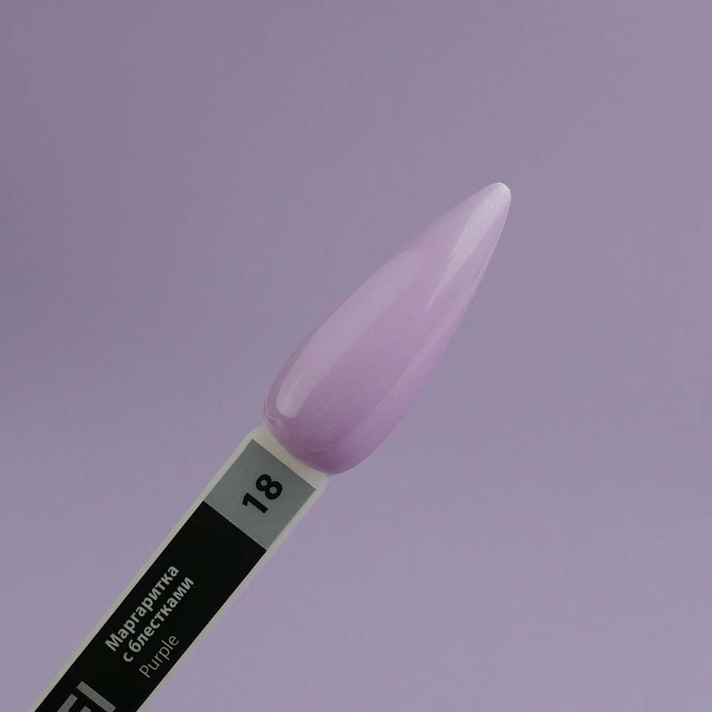 Гель-лак TUFI profi PURPLE 18 Шиммерная ромашка 8 мл (0102512)