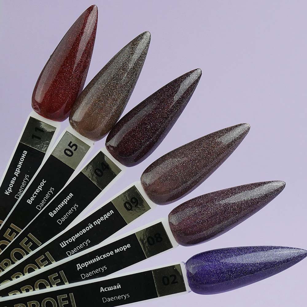 Gel polish TUFI profi PREMIUM Daenerys 09 Storm's edge 8 ml (0102231)