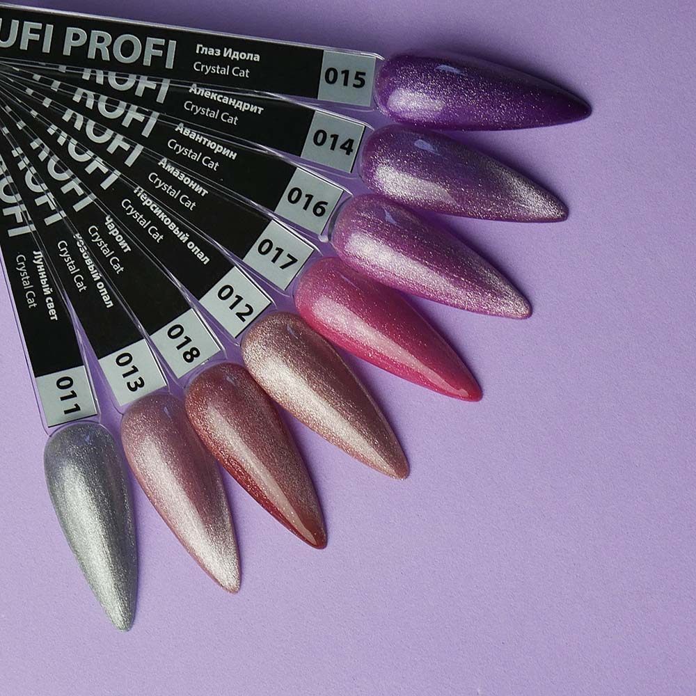 Гель-лак TUFI profi CRYSTAL CAT 18 Чароїт 8 мл (0103075)