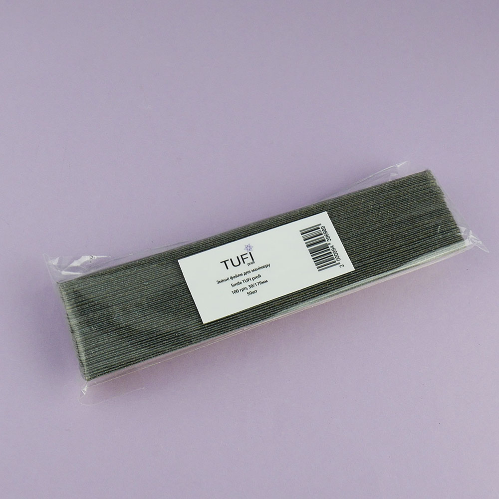 Сменные файлы TUFI profi Smile 100 грит 30/179 мм 50 шт (0102399)