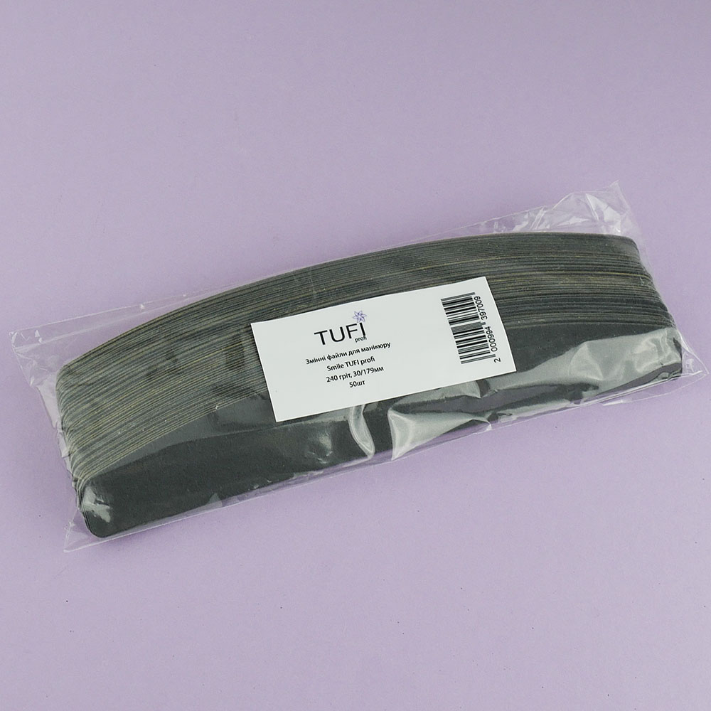 Сменные файлы TUFI profi Smile 240 грит 30/179 мм 50 шт (0102401)