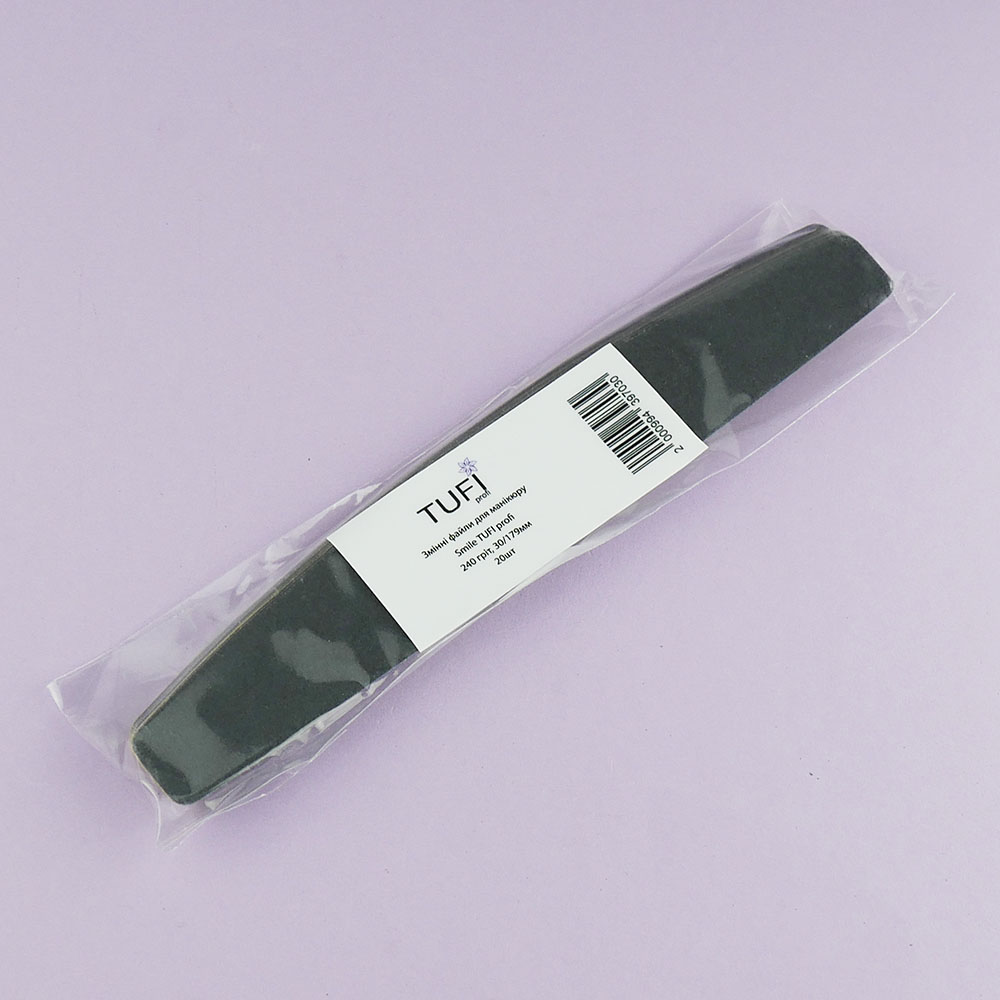 Сменные файлы TUFI profi Smile 240 грит 30/179 мм 20 шт (0102404)